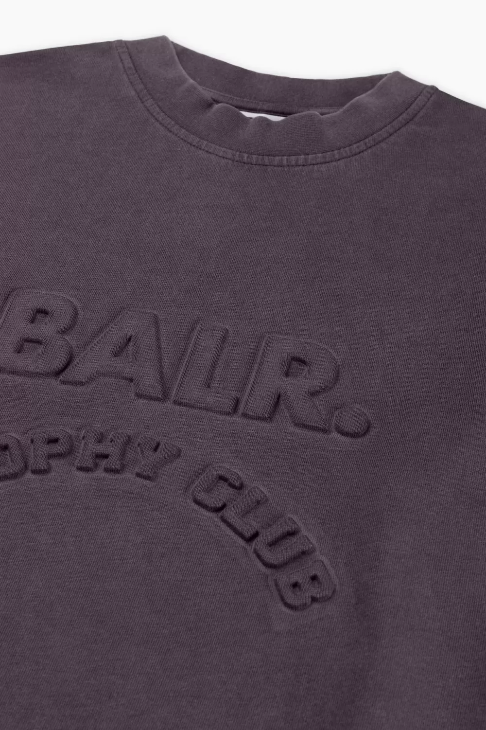 BALR. Joey Box Washed Trophy Club T-Shirt Asphalt Washed Outlet