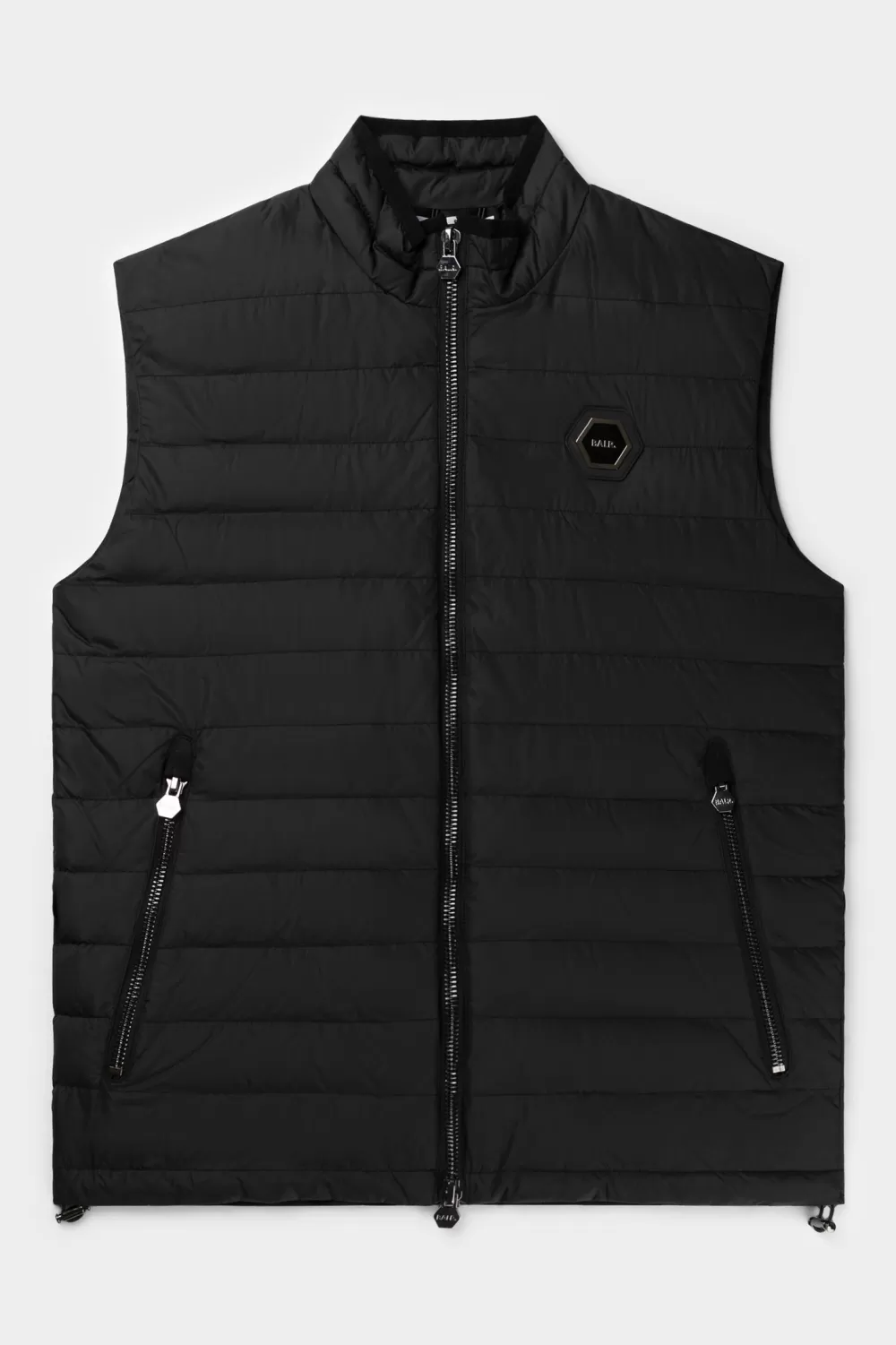 BALR. Lincoln Regular Bodywarmer Jacket Jet Black Hot