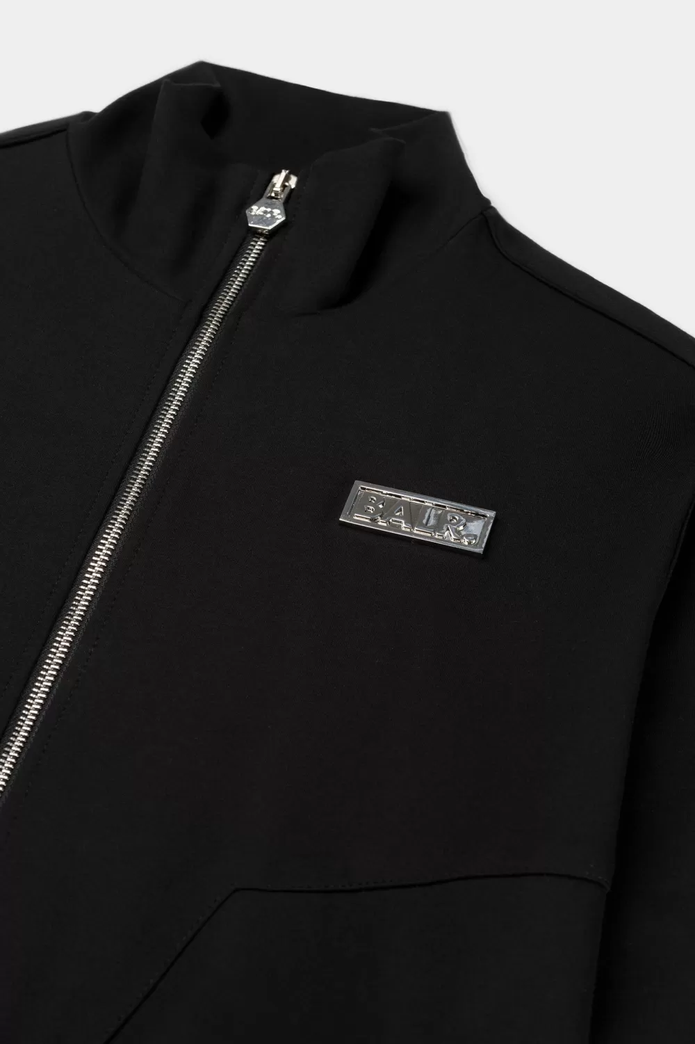 BALR. Louis Slim Panel Track Jacket Jet Black Store