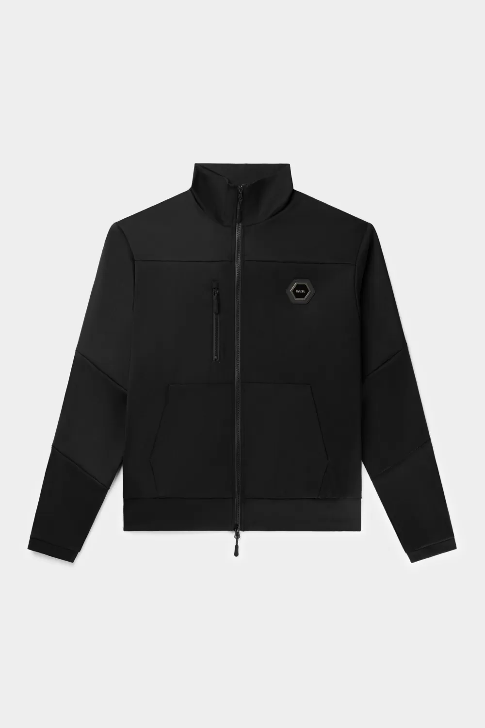 BALR. Louis Slim Tech Zip Track Jacket Jet Black Shop