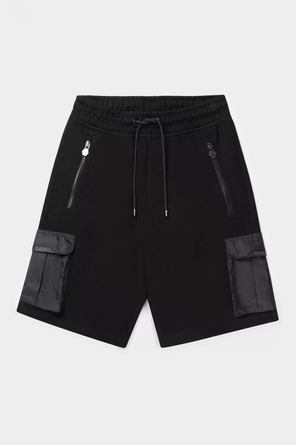 BALR. Q-Cargo Series Sweat Shorts Jet Black Cheap