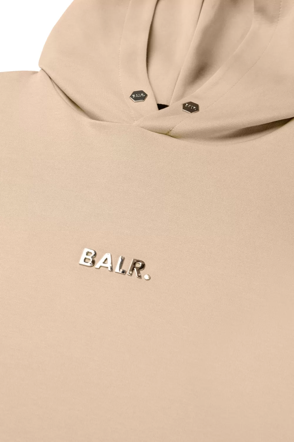 BALR. Q-Series Straight Classic Hoodie Irish Cream Best